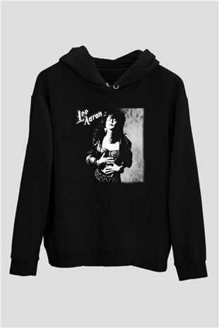 Lee Aaron Siyah Unisex Hoodie