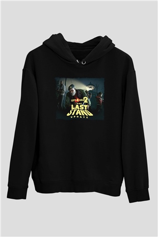 Left 4 Dead Siyah Unisex Hoodie