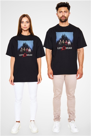 Left 4 Dead Siyah Unisex Tişört T-Shirt