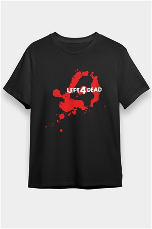 Left 4 Dead Siyah Unisex Tişört T-Shirt