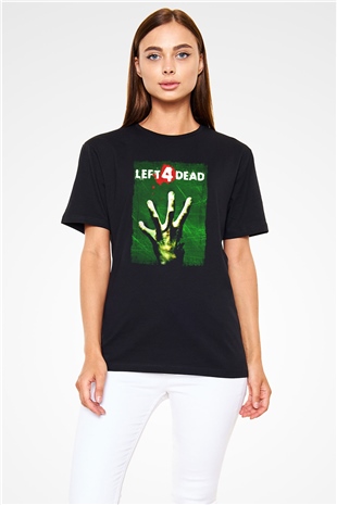 Left 4 Dead Siyah Unisex Tişört T-Shirt