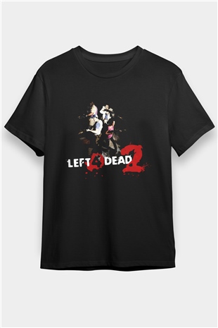 Left 4 Dead Siyah Unisex Tişört T-Shirt