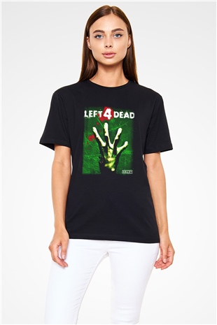 Left 4 Dead Siyah Unisex Tişört T-Shirt
