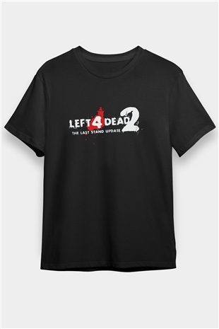 Left 4 Dead Siyah Unisex Tişört T-Shirt