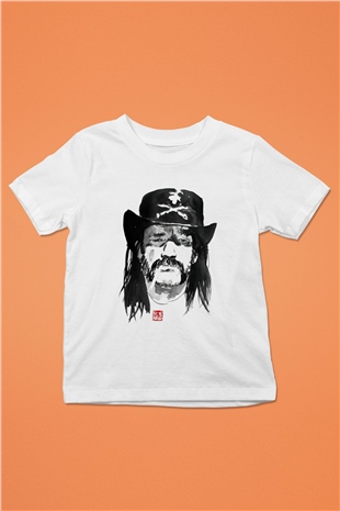 Lemmy Beyaz Unisex Çocuk Tişört