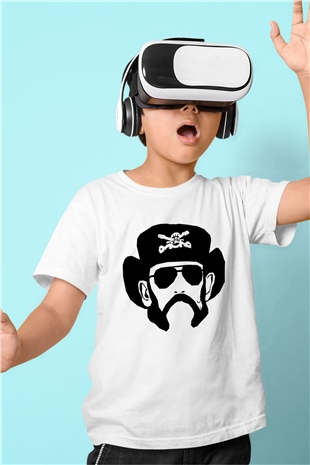 Lemmy Beyaz Unisex Çocuk Tişört