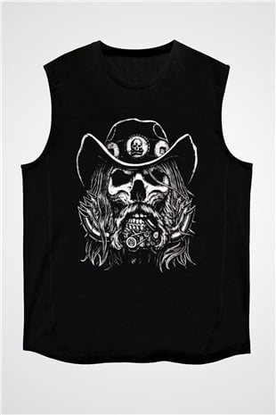 Lemmy Siyah Unisex Kolsuz Tişört