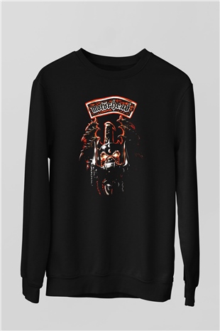 Lemmy Siyah Unisex Sweatshirt
