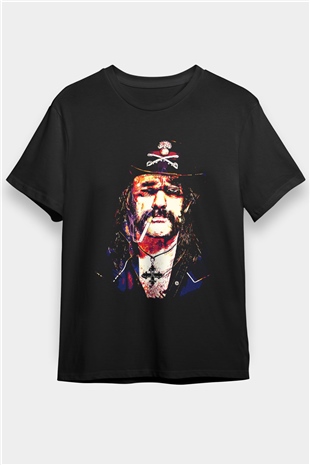 Lemmy Siyah Unisex Tişört T-Shirt - TişörtFabrikası