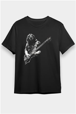 Lemmy Siyah Unisex Tişört T-Shirt - TişörtFabrikası