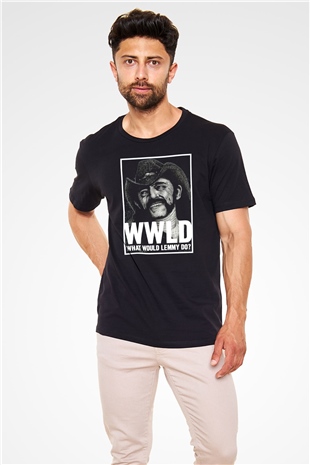 Lemmy Siyah Unisex Tişört T-Shirt - TişörtFabrikası