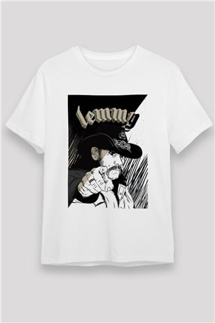 Lemmy Siyah Unisex Tişört T-Shirt - TişörtFabrikası