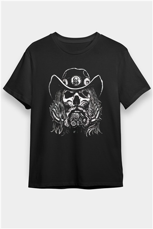 Lemmy Siyah Unisex Tişört T-Shirt - TişörtFabrikası