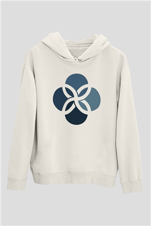 Leonardo DiCaprio Beyaz Unisex Kapşonlu Sweatshirt