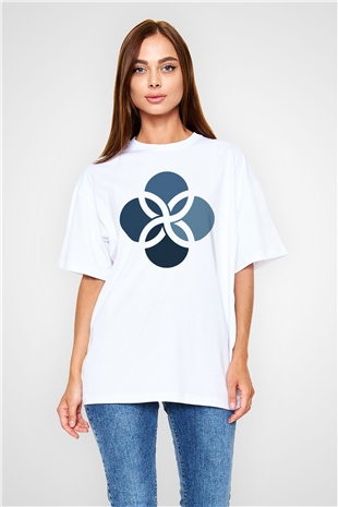 Leonardo DiCaprio Beyaz Unisex Oversize Tişört T-Shirt