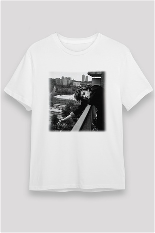 Leonardo DiCaprio Beyaz Unisex Tişört T-Shirt - TişörtFabrikası