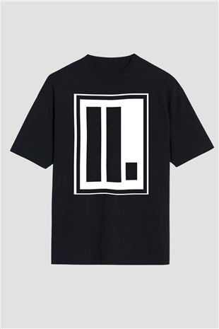 Letlive Siyah Unisex Oversize Tişört T-Shirt