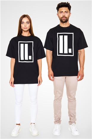Letlive Siyah Unisex Oversize Tişört T-Shirt