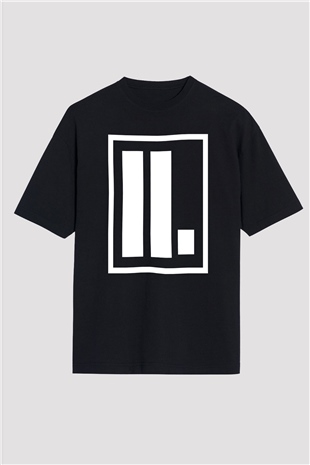 Letlive Siyah Unisex Oversize Tişört T-Shirt