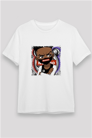 Lil Romeo Baskılı Unisex Beyaz Tişört
