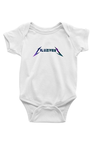 Lil Uzi Vert Baskılı Beyaz Unisex Bebek Body - Zıbın