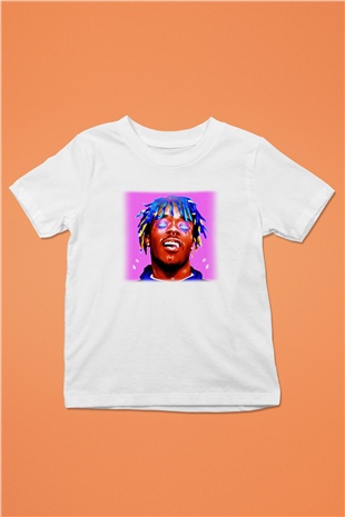 Lil Uzi Vert Baskılı Beyaz Unisex Çocuk Tişört
