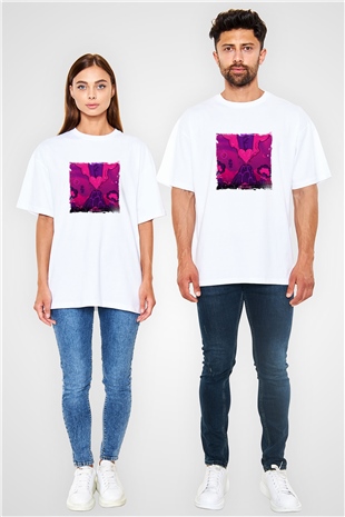 Lil Uzi Vert Baskılı Oversize Beyaz Tişört