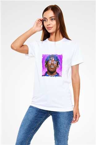 Lil Uzi Vert Baskılı Unisex Beyaz Tişört