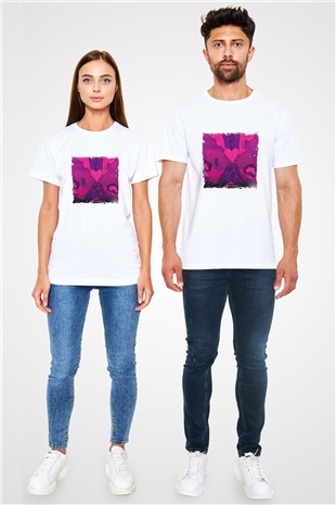 Lil Uzi Vert Baskılı Unisex Beyaz Tişört