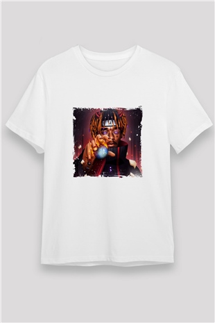 Lil Uzi Vert Baskılı Unisex Beyaz Tişört