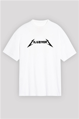 Lil Uzi Vert Beyaz Unisex Oversize Tişört T-Shirt