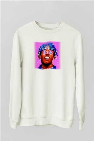 Lil Uzi Vert Beyaz Unisex Sweatshirt