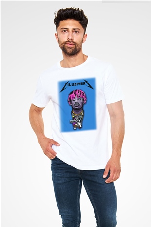 Lil Uzi Vert Beyaz Unisex Tişört T-Shirt - TişörtFabrikası