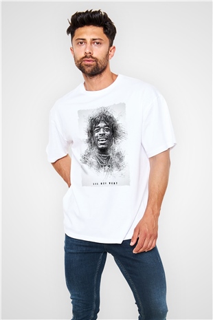 Lil Uzi Vert Beyaz Oversize Tişört Oversize T-shirt - TişörtFabrikası