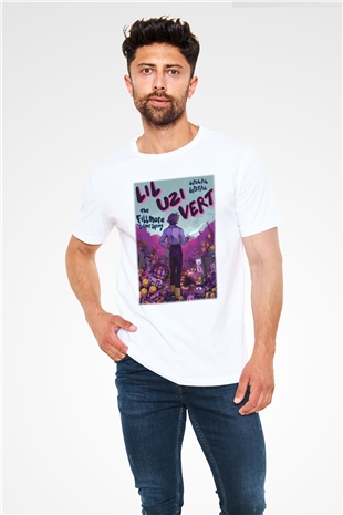 Lil Uzi Vert Beyaz Unisex Tişört T-Shirt - TişörtFabrikası
