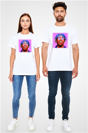 Lil Uzi Vert Beyaz Unisex Tişört T-Shirt - TişörtFabrikası