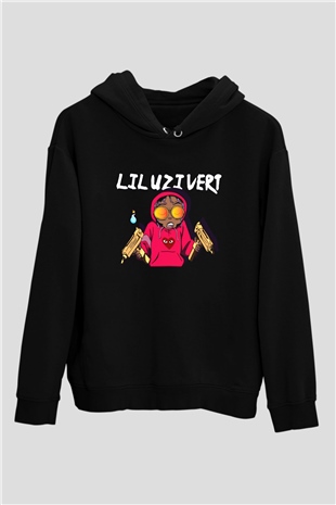 Lil Uzi Vert Siyah Unisex Hoodie