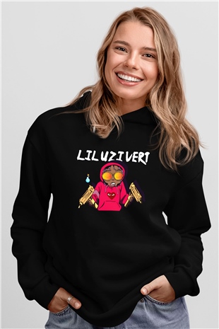 Lil Uzi Vert Siyah Unisex Hoodie