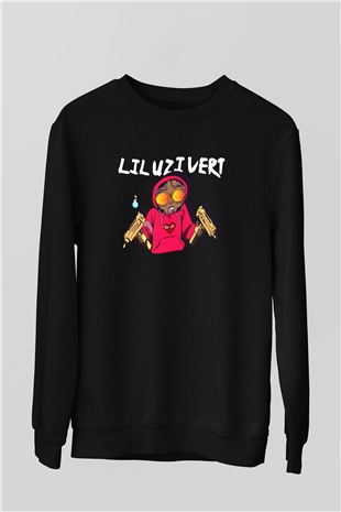 Lil Uzi Vert Siyah Unisex Sweatshirt
