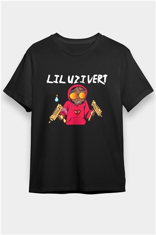Lil Uzi Vert Siyah Unisex Tişört T-Shirt - TişörtFabrikası