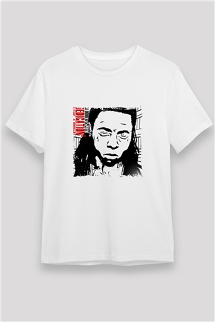 Lil Wayne Baskılı Unisex Beyaz Tişört