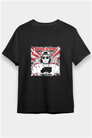 Lil Wayne Baskılı Unisex Siyah Tişört