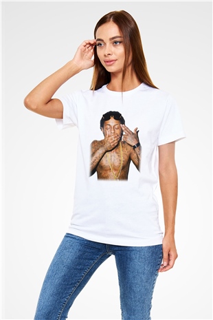 Lil Wayne Beyaz Unisex Tişört T-Shirt - TişörtFabrikası