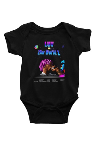 Lil Wayne Siyah Bebek Body - Zıbın