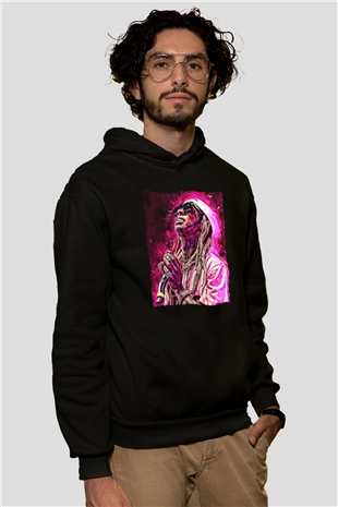 Lil Wayne Siyah Unisex Kapüşonlu Sweatshirt