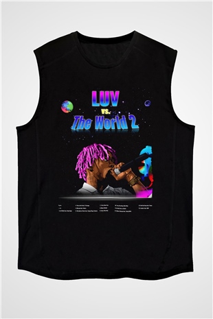 Lil Wayne Siyah Unisex Kolsuz Tişört