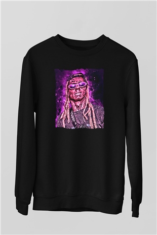 Lil Wayne Siyah Unisex Sweatshirt