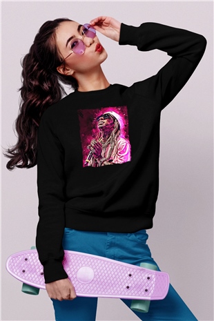 Lil Wayne Siyah Unisex Sweatshirt