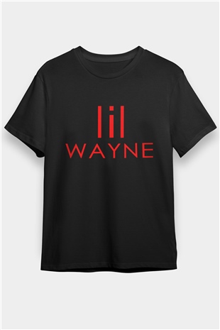 Lil Wayne Siyah Unisex Tişört T-Shirt - TişörtFabrikası