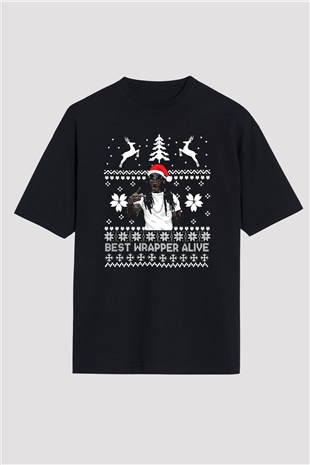 Lil Wayne Siyah Unisex Tişört T-Shirt - TişörtFabrikası